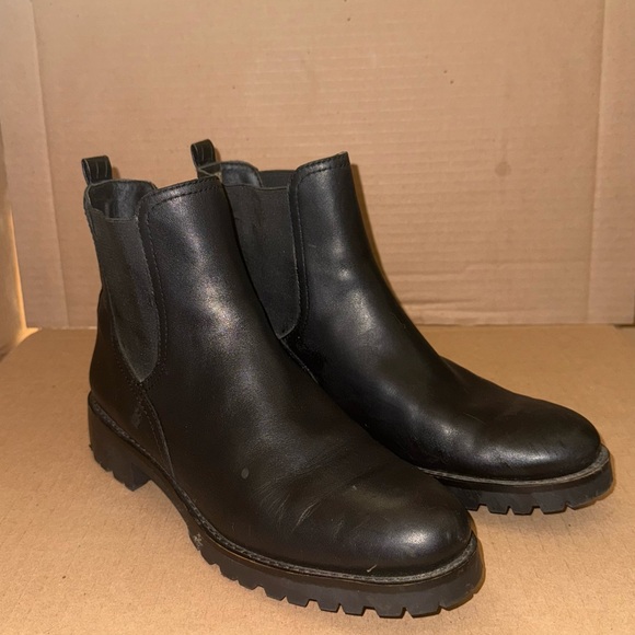 Sam Edelman Shoes - Sam Edelman Black Leather Combat Boots